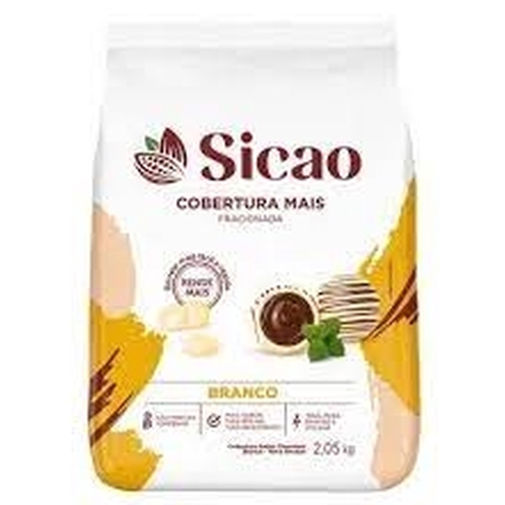 Cobertura Sicao Mais Gotas 2,05kg Branco