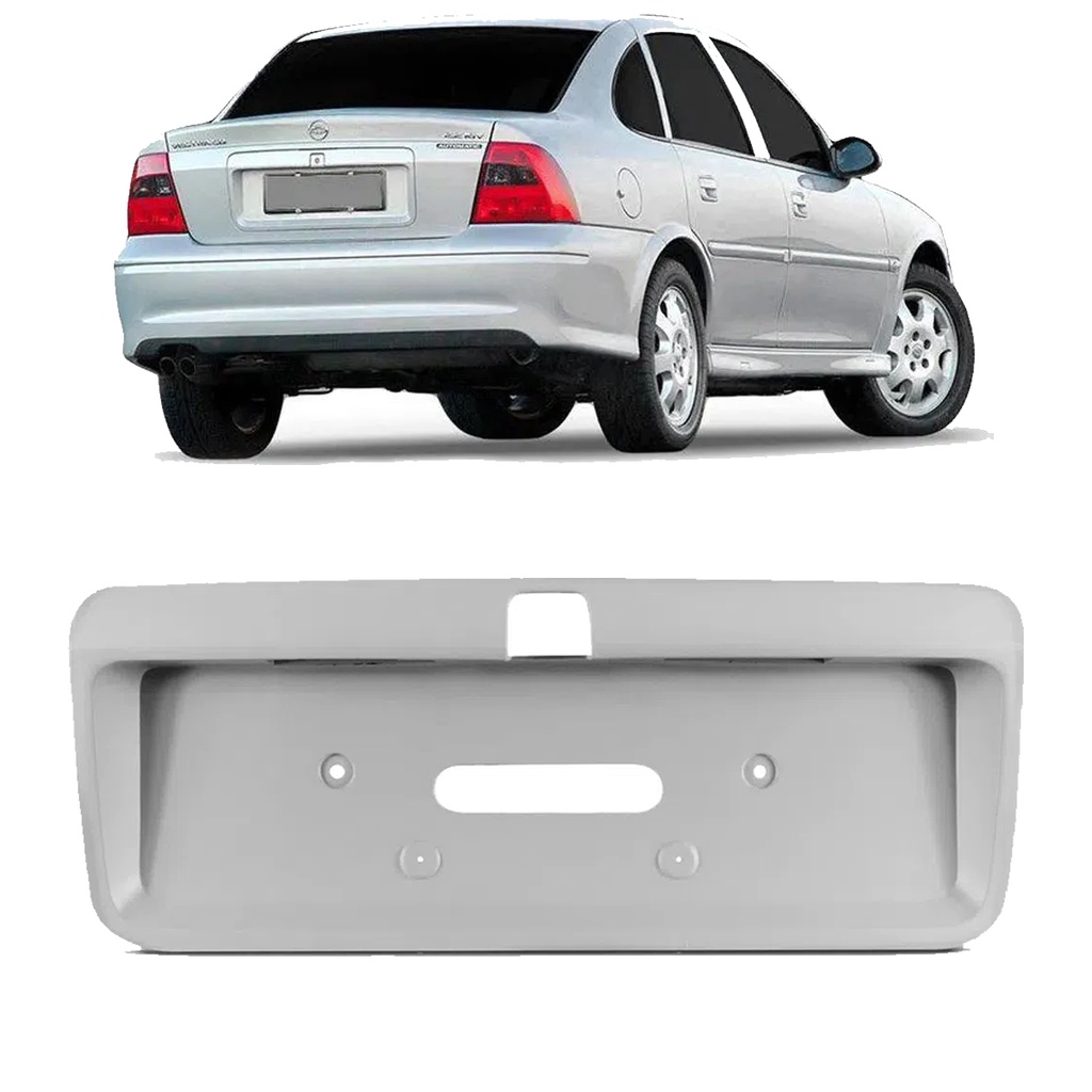 Moldura Placa Traseira Porta Malas Vectra 2000 2001 2002 2003 2004 2005 Primer