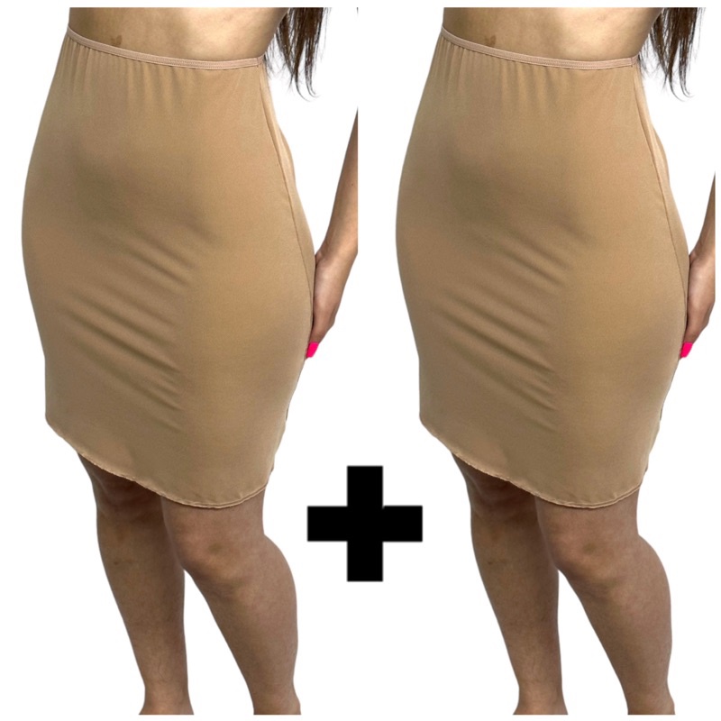 Kit 2 Saia Anágua Roupa Feminina segunda pele