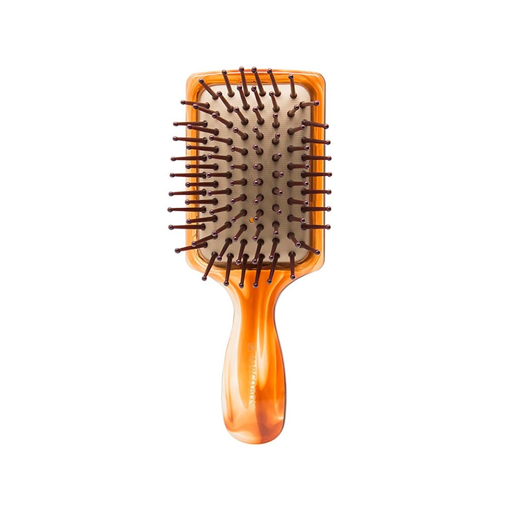 Escova De Cabelo Marco Boni Raquete Pequena Tartaruga em Oferta na Shopee