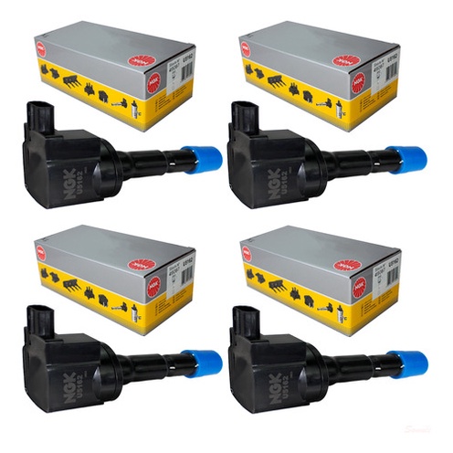 Kit 04 Bobina De Ignição Fit 1.5 16v 2005 2006 2007 2008 Ngk em Oferta na Shopee