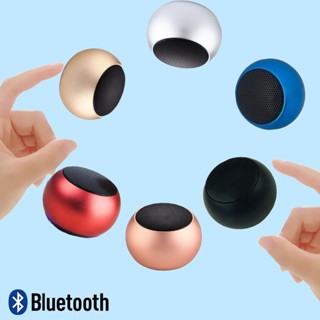 Mini Caixinha De Som De Metal Bluetooth Amplificada de 3W Potente