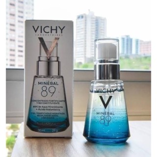 Vichy Original Hidratante 89 Ácido Hialurônico Água De Primavera Quente Energia Vulcânica Essência Facial 50ml Calmante Reparador Da Pele