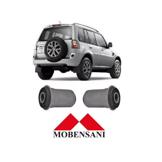 Par de Bucha da Bandeja Inferior Pajero TR4 2002/ ... Pajero IO 1198/ ...