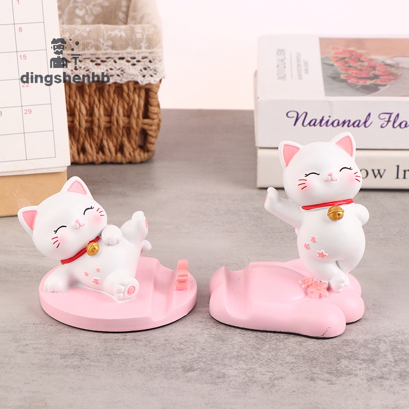 dingshenhb Cute Personality Cat Pet Suporte Para Telefone Celular Supporg Popular Presente De Aniversário Namorada Namorado Bons Produtos