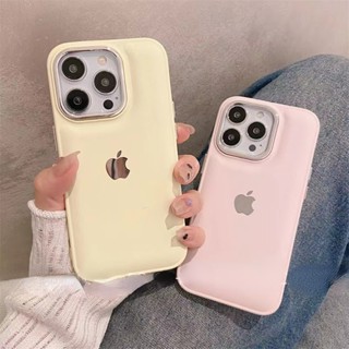 Estojo De Telefone Com Estrutura Metálica De silicone Líquido Amortecedor De Ar Para iPhone 15 14 13 12 11 Pro Max XR XS 7 8 Plus