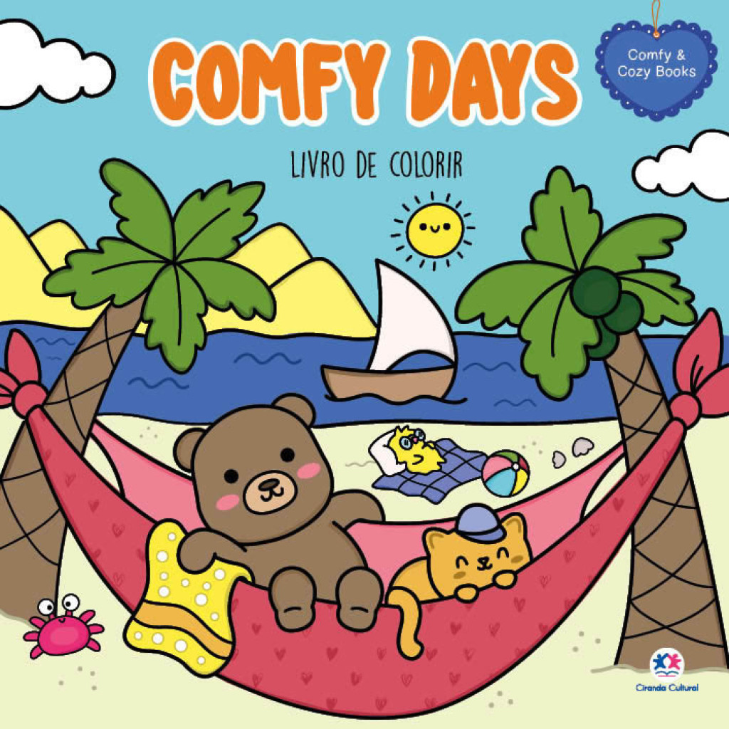 COMFY DAYS   LIVRO DE COLORIR