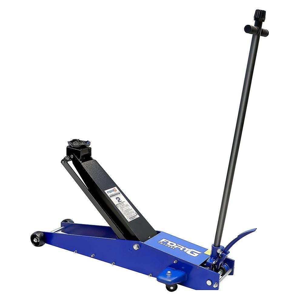 Macaco Hidráulico Jacaré Suporta até 2 Toneladas Elevação Máxima 80cm Rodas Metálicas - FortG em Oferta na Shopee