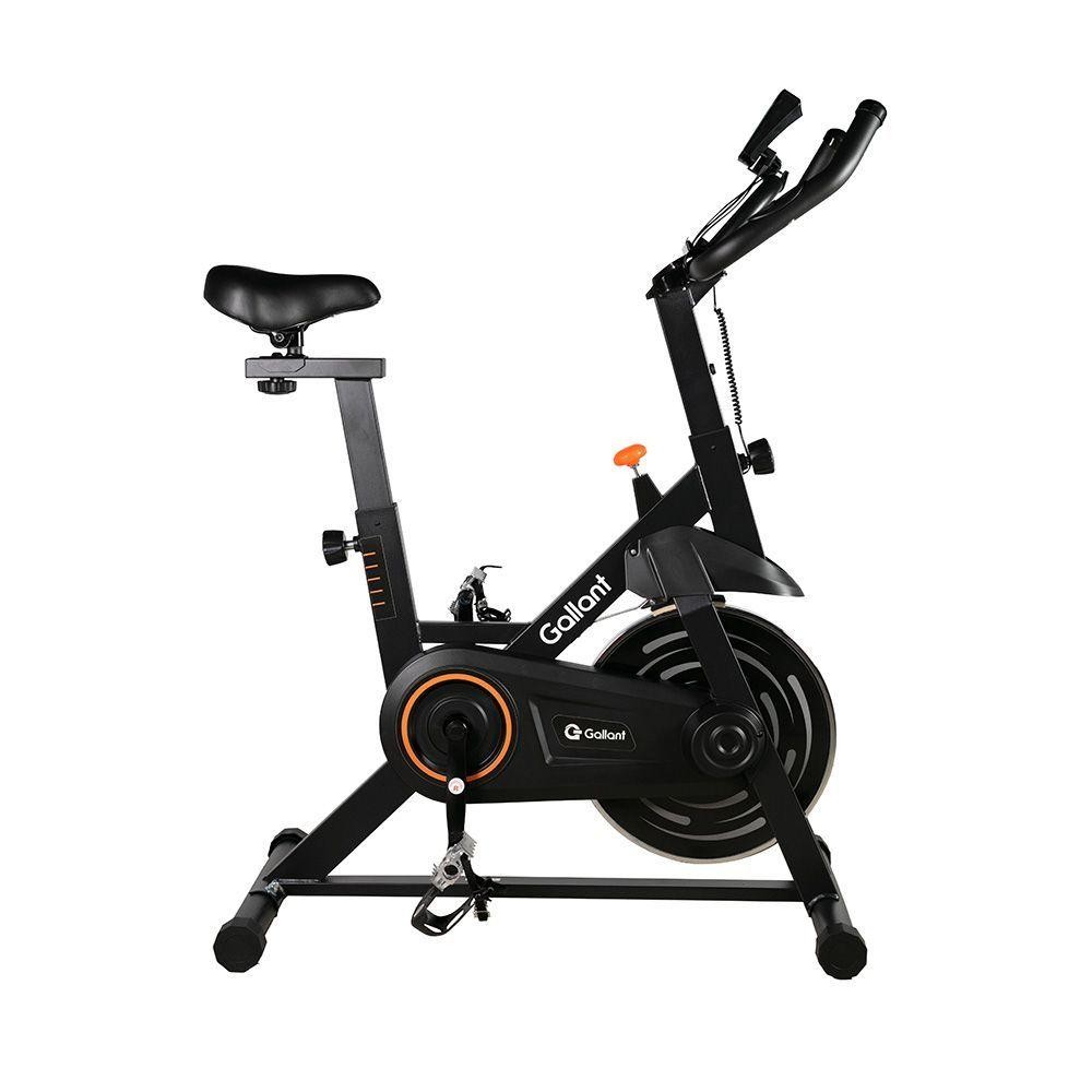 Bicicleta Ergométrica Spinning Gallant Trainer Roda de 6kg (GSB06HBTA-PT) - Sports & Outdoors