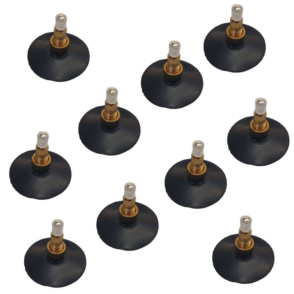 Kit 10 Bico Valvula Veiculos Tr218-a Pneu Agricola Com Camara Ar/agua
