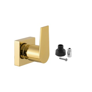 Acabamento Para Registro Banheiro Alavanca Quadrado Dourado Brilhante Chuveiro Padrão Docol em Oferta na Shopee