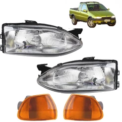 PAR Farol Lanterna Strada 1996 1997 1998 1999 2000 G1 AM PC Cromado