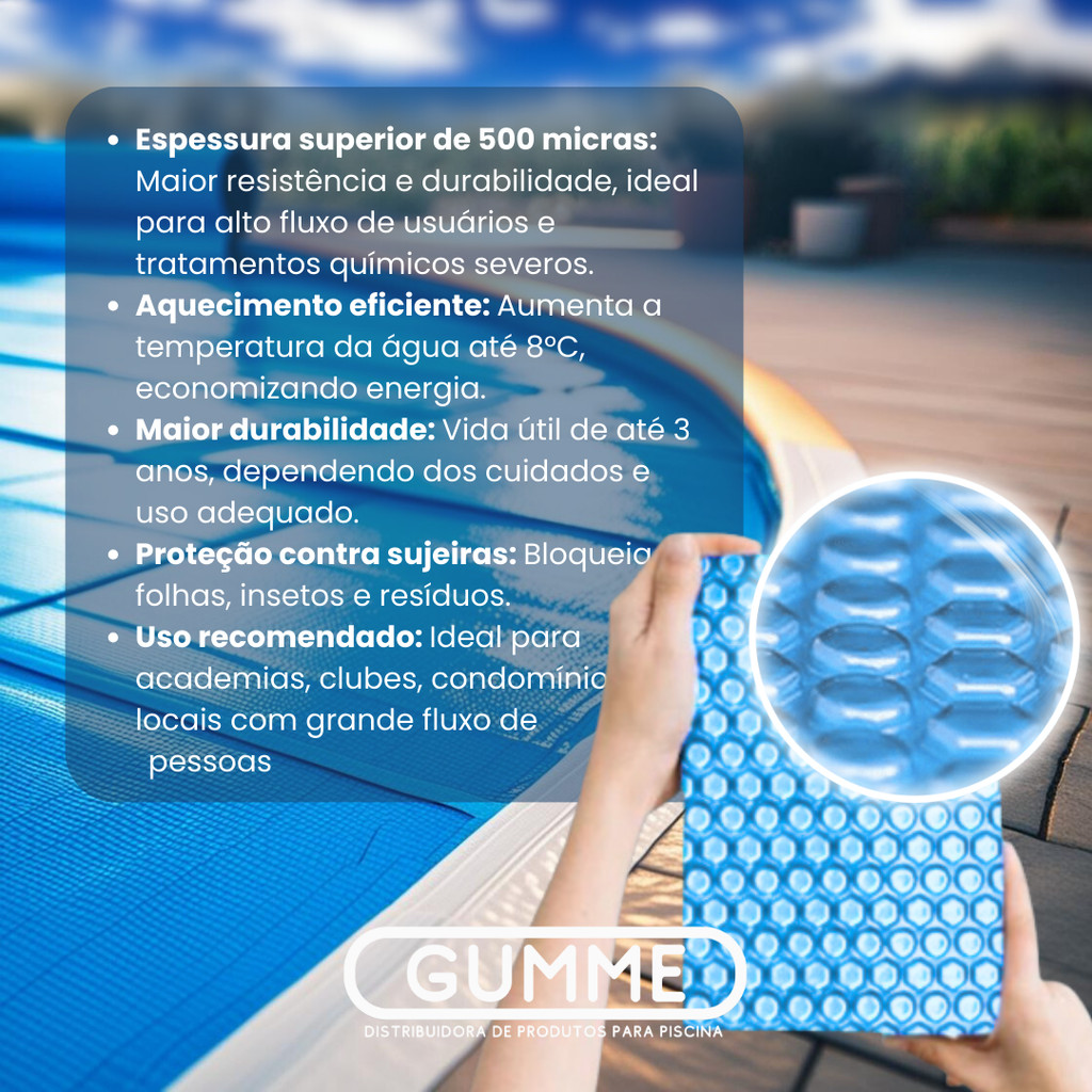 CAPA TÉRMICA ATCO PARA PISCINA 500 MICRAS