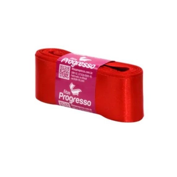 Fita de Cetim Progresso 38mm x 10m- 01 unidade