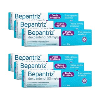 Bepantriz Pomada 30g - Kit 6 Unidades