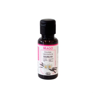 Emulsão Saborizante de Baunilha 18ml - 1 Unidade - Mago - Rizzo em Oferta na Shopee