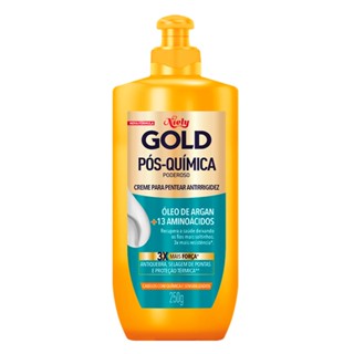 Creme Para Pentear Niely Gold Óleo De Argan Pós Química 250ml