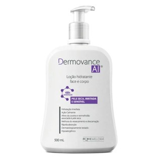 Dermovance AI Loção Hidratante Face e Corpo para Peles Secas, Irritada e Sensível 500ml