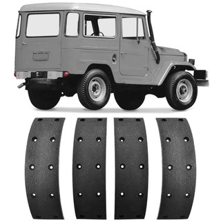 Lona Freio Mão Toyota Bandeirante 68 a 90 Traseira Fras-le em Oferta na Shopee