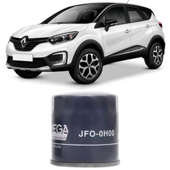 Filtro Óleo Renault Captur 1.6 2018 Wega
