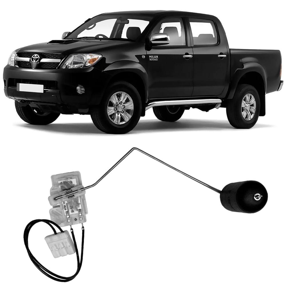 Bóia Sensor Nível Combustível Hilux 2005 a 2015 Diesel Gas