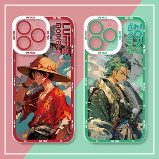 Capa Para Samsung Galaxy A13 A12 5G A22 A23 A03S A02 A03 A10 A10S A11 A20S A21S A30 A20 A31 M11 A04S De Celular Anime One Piece Nica Luffy Zoro Hastes Macias Transparentes TPU