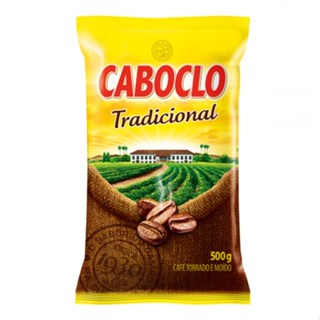 Café Torrado e Moído Tradicional Caboclo Pacote 500g
