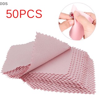 ODS 50 PCS Limpador De Pano De Polimento De Prata Jóias Anti-Tarnish Tool Ferramenta De Limpeza 2018 Silv
