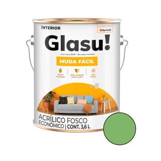 Tinta Glasu Muda Fácil Acrílico Trevo da Sorte Fosco 3,6L - SUVINIL
