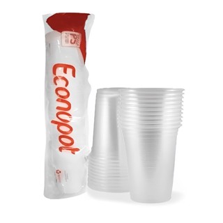 Copo 300mL PS com 100 unidades Econopot