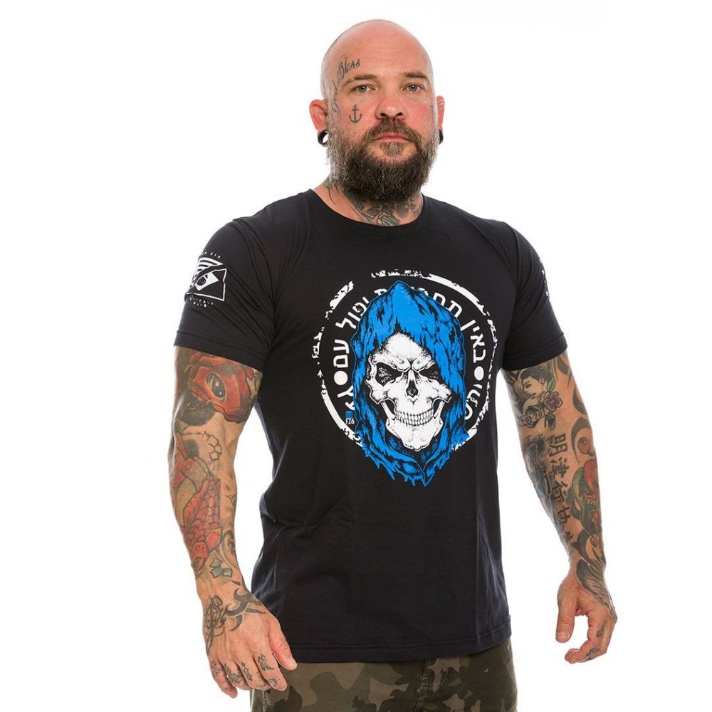 Camiseta Masculina Militar Squad Team Six GUFZ6 Mossad Força Especial