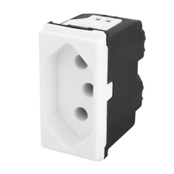 Módulo Tomada 20A Branco Borne Parafuso 2P+T PIAL POP Legrand