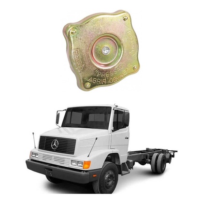 Tampa Reservatorio Radiador Mb 1214 1218 1318 1414 1618 Mf37 em Oferta na Shopee