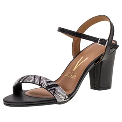 Sandália Feminina Salto Grosso Vizzano - 62621015