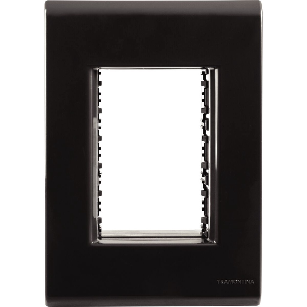 Placa 3 Postos 4x2 Liz Grafite - Tramontina