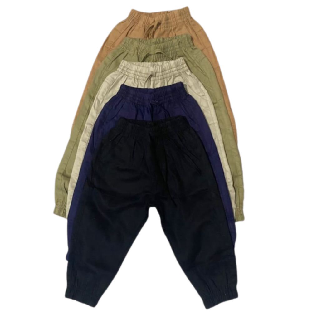 Calça Jogger Infantil Menino color Sarja Brim em Oferta na Shopee
