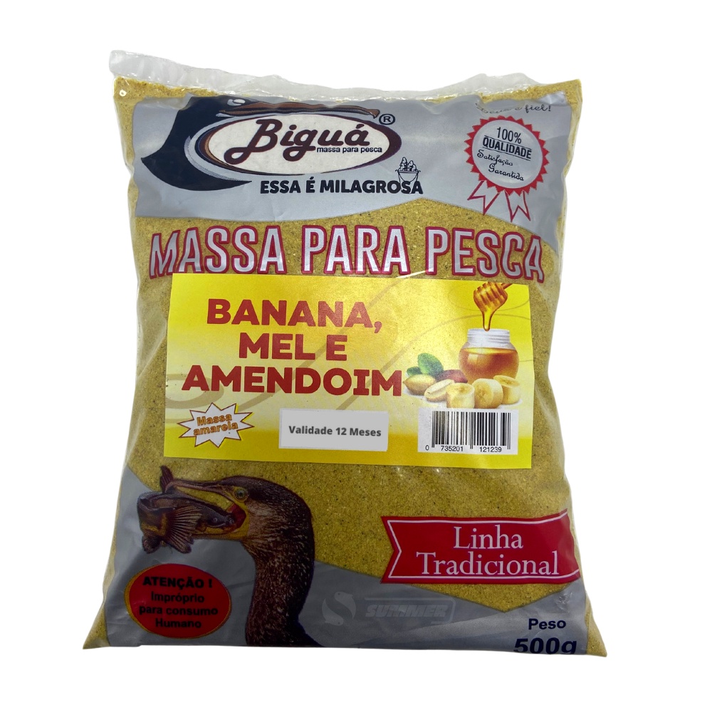 Massa Para Pesca Em Pó 500g Vários Sabores Biguá Carpa Tilapia E Outros em Oferta na Shopee