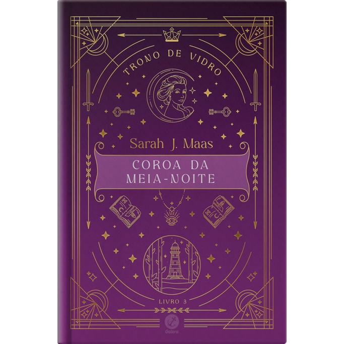TRONO DE VIDRO COROA DA MEIA NOITE (VOL. 3   EDIÇÃO ESPECIAL) em Oferta na Shopee