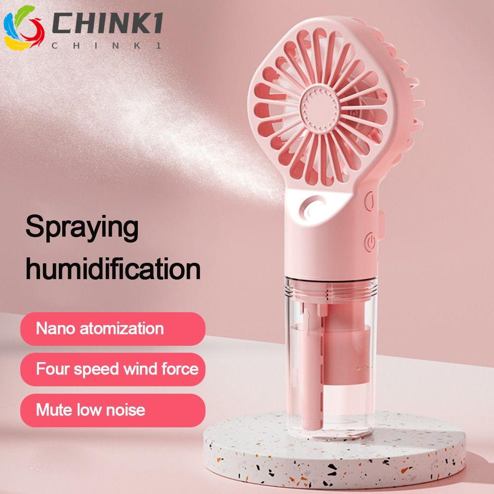 CHINK Ventilador De Ar Condicionado Ventiladores USB Portáteis De Mesa Turbo Spray Umidificação