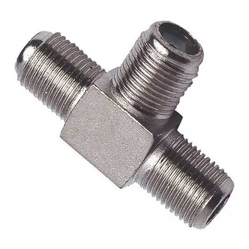 Emenda F Tipo T 3 Fêmeas para Cabo Coaxial modelos Rg6 e Rg5 em Oferta na Shopee
