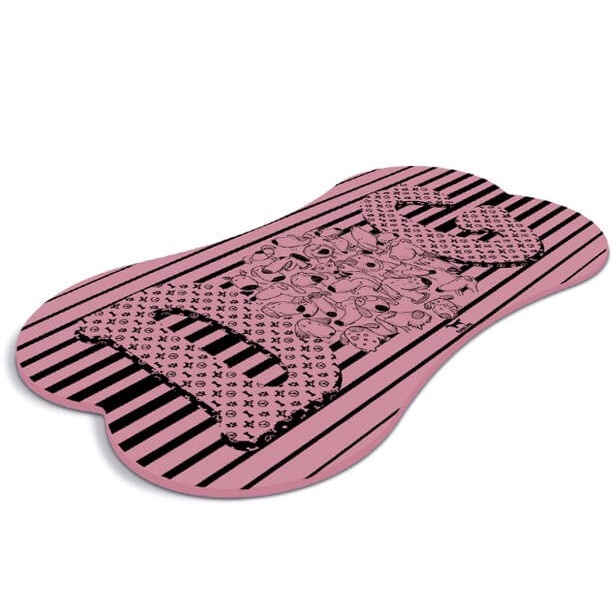 Tapete Americano Para Cachorros Eva - Dog Friends Rosa em Oferta na Shopee