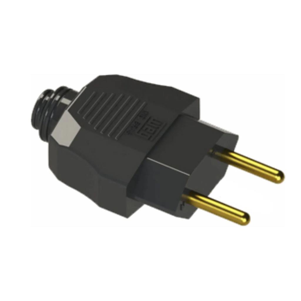 Kit 8 Plugues Machos 180? 2P 20A 250V Axial Prensa Cabo em Oferta na Shopee