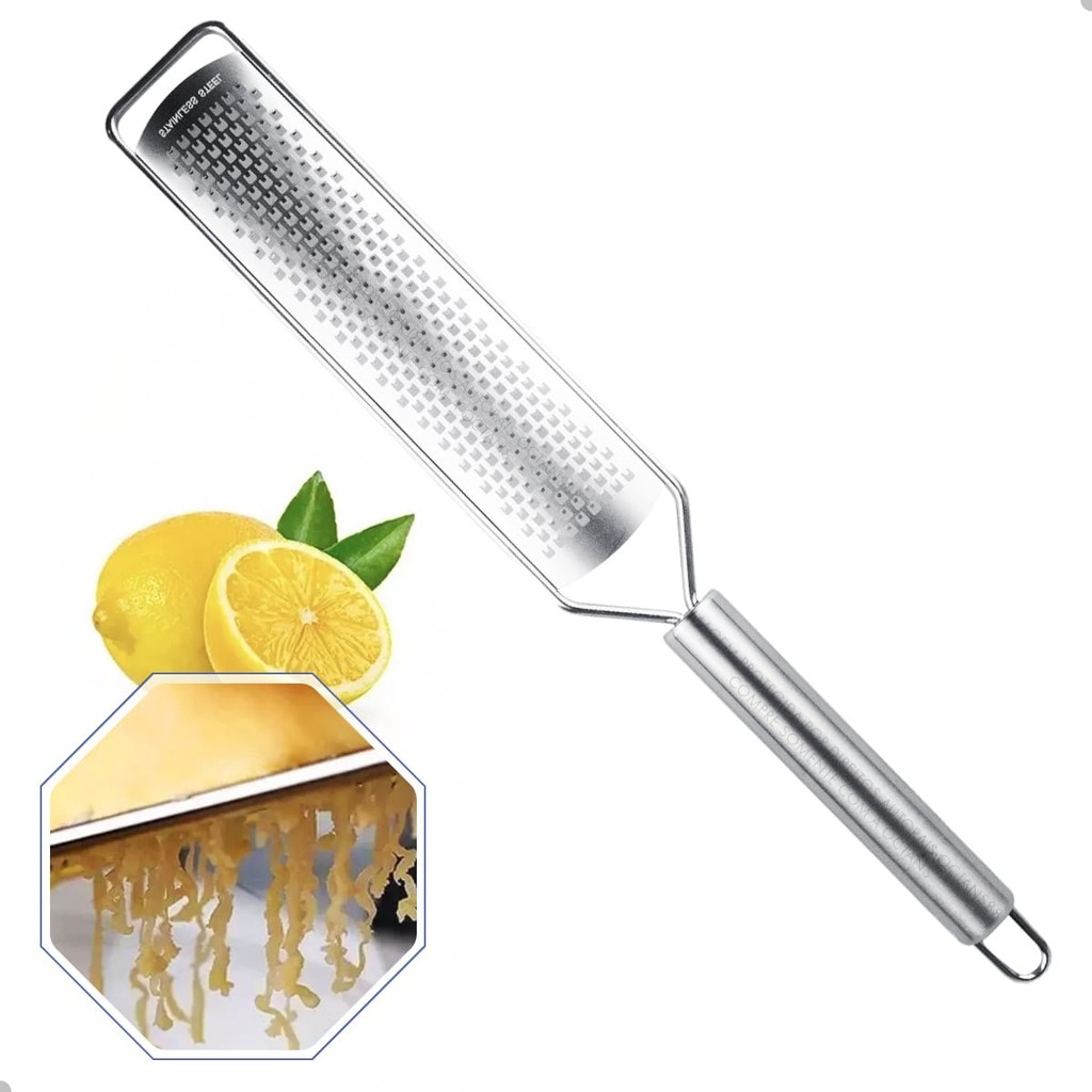 Ralador Profissional Queijo Cítricos - Inox - Rita Lobo