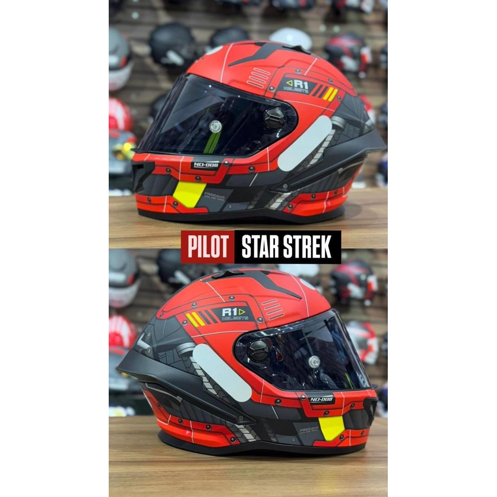 Detalhes do CAPACETE GP TECH PILOT STAR TREK FOSCO
