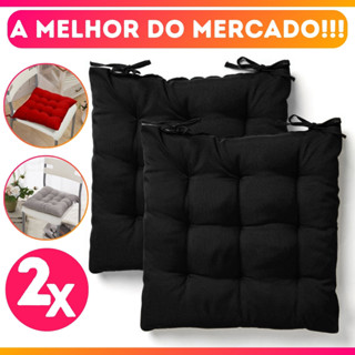 Kit Assento Futon Oxford Liso 40cmx40cm 2 Peças em Oferta na Shopee