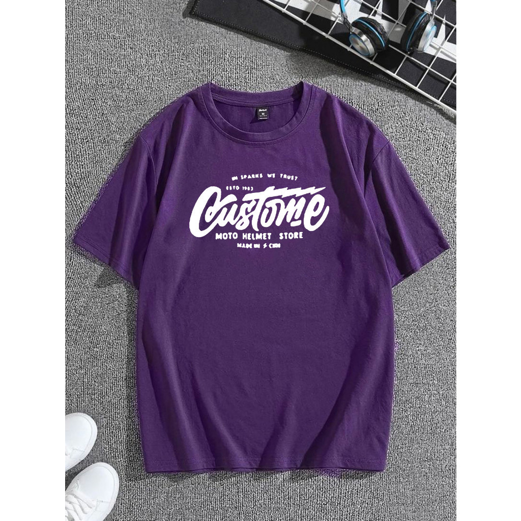 Camiseta Masculina Feminina Oversized Unissex Camisa Oversize Estilo de Rua Streetwear Grande Estampada