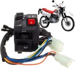 Punho Chave De Luz Para Honda Xlr 125 Es 2001 2002 Completo Seta Pisca Buzina