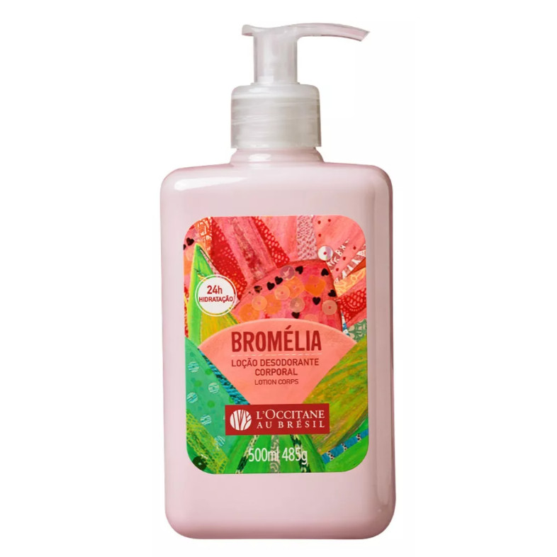 Loção Desodorante Corporal Bromélia 500ml - Beauty
