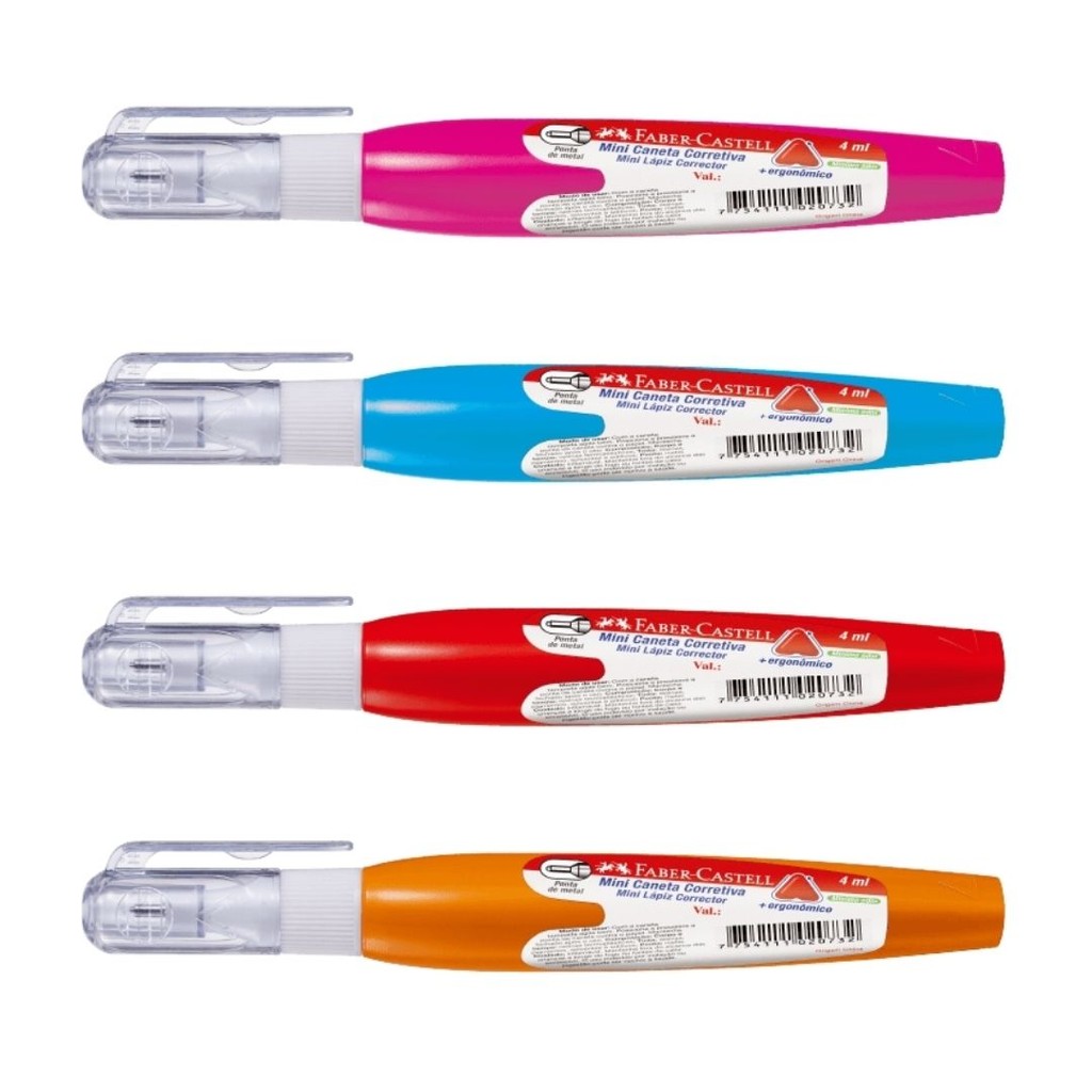 Mini Caneta Corretiva 4 ml - FABER CASTELL