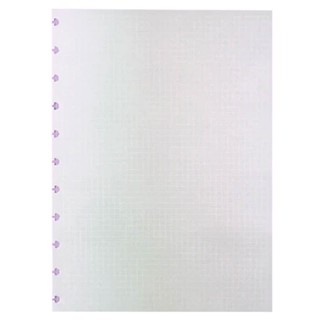 Bloco refil grande quadriculado linha branca 90g com 50 folhas CIRG4013 Caderno Inteligente